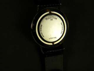14K Gold Lucien Piccard Watch with Lizard Band  