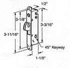 Patio Door Internal Mortise Lock Primeline 15410 F