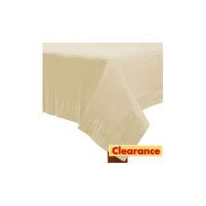 Tanday Ivory (#7210) 3 Pack Rectangular Plastic Table Cover 54X108.
