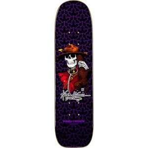   Mounty Black/Pur Skateboard Deck   7x26.6 Freestyle