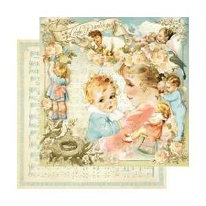 Graphic 45 Little Darlings Double Sided Paper 12X12 Little Darlings 