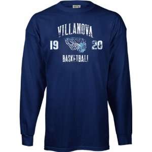  Villanova Wildcats Legacy Basketball Long Sleeve T Shirt 