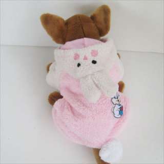 Pink Rabbit Bunny Costume dog clothes APPAREL Chihuahua  
