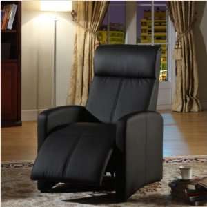  Rissanti 30095 Barstow Push Back Recliner in Black 