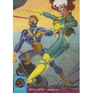  Cyclops, Rogue #114 (X Men Fleer Ultra 94 Trading Card 