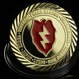  U.S. Army 25th infantry division Challenge Coin 601 