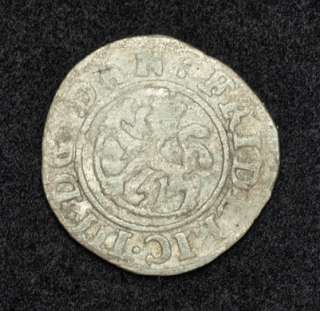 1651, Norway, Fererik III. Nice Silver 2 Skilling Coin. F VF  
