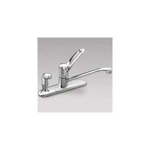 Moen 7454 Chateau Single Handle Kitchen Faucet with Matching Sidespray