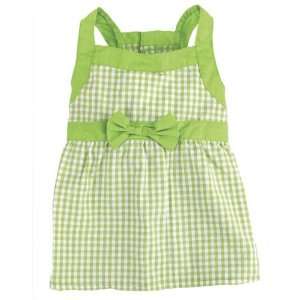   Gingham Dog Dress ~ Green ~ X Large [Misc.] [Misc.] 