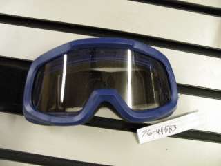 BLUE YOUTH CLEAR GOGGLES ATV DIRTBIKE & SNOWMOBILE  