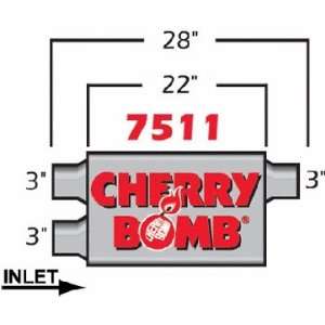  Cherry Bomb 7511 Elite Muffler Automotive