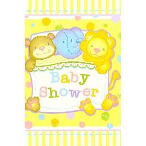  Cute Animal Baby Shower Invites with Envelopes   8cnt 