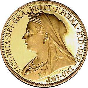 You are buying one of a kind, Sovereign Victoria 1893 coin situated on 