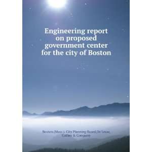  Engineering report on proposed government center for the city 
