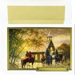  masterpiece 8832 Country Church 18 Cards 18 Envelopes 