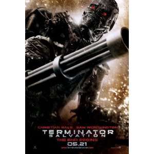 Terminator Salvation Movie Poster (Size 27 X 40) 2 sided Original (Not 