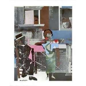   Artist Romare Bearden   Poster Size 23 X 29 inches