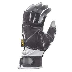  Work Gloves Dewalt DPG230 Technicians Fingerless Synthetic 