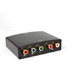   Matters Component + Analog R/L Audio to HDMI Converter Electronics