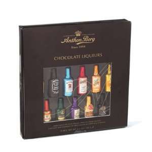 Chocolate Liqueur Bottles 15 pc Gift Box 8 Count  Grocery 