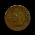 1884 Indian Head 1 Cent   Genuine US Mi
