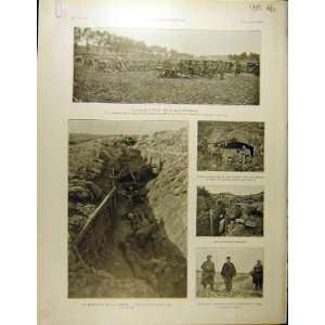   1916 Herbecourt Somme Battle Trench Artillery Ww1 War