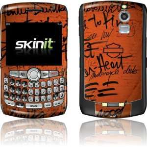  Born to Be Free Graffiti skin for BlackBerry Curve 8300 