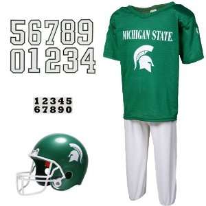  NCAA Michigan State Spartans Youth Green White Deluxe Team 