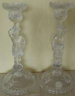 Pair Portieux Mousquetaires Candlesticks c.1933  French  