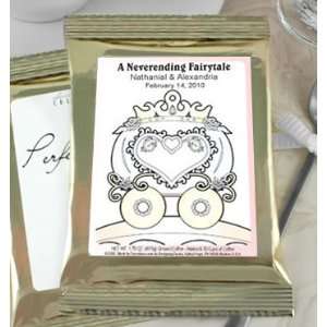  Fairy Tale Themed Personalized Coffee Wedding Favors 