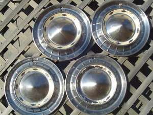 1955 CHEVROLET CHEVY BELAIR IMPALA HUBCAPS WHEEL COVERS  