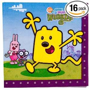  Wow Wow Wubbzy Lunch Napkins (16 Pack) Health 