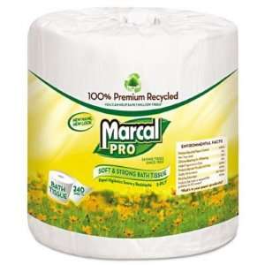  Marcal PRO 100% Premium Recycled Bathroom Tissue, 48 Rolls 
