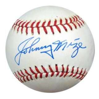 Johnny Mize Autographed Signed NL Baseball PSA/DNA #M55489  
