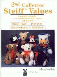 BOOK   TEDDY BEAR   2nd Collector STEIFF Value Consalvi 9780875884479 