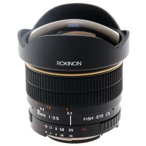  Rokinon 8mm f/3.5 Fisheye Lens for Samsung NX S8M NX 