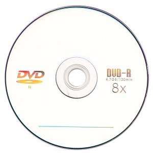  8x 4.7GB DVD R Media 50 Piece Spindle Electronics