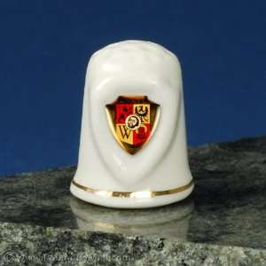  Ceramic Thimble   WROCLAW Shield