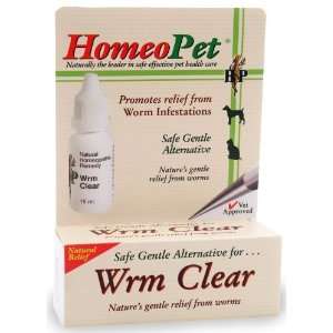  HomeoPet Wrm Clear 15ml