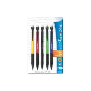  Papermate WriteBros Grip #2 0.7mm, 5 Mechanical Pencils 