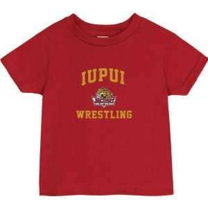   Cardinal Red Toddler/Kids Wrestling Arch T Shirt