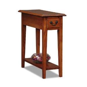 Leick Furniture 9017 Med   Solid Hardwood Side Table (Medium Oak 