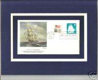 USS CONSTITUTION Old Ironsides Sailing Ship 1st Day Cover  