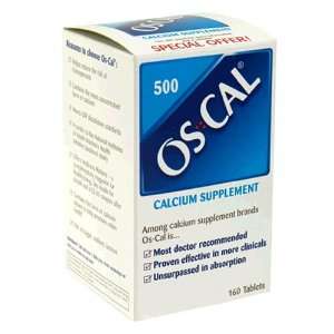  Os Cal 500 Calcium Supplement, Tablets 150 tablets Health 
