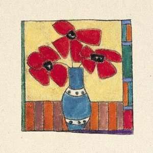  Esther Wragg   Poppies Size 16x16 Poster Print