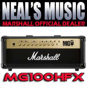 MARSHALL MG100HFX 100 WATT 4 CHANNEL GUITAR AMP HEAD  
