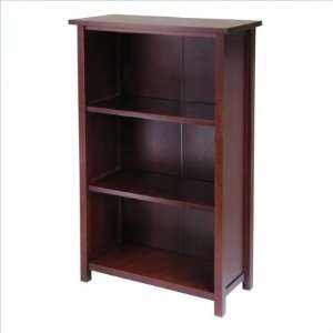  Milan Storage Shelf Or Bookcase 4 Tier  Medium By Winsome 