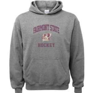 Fairmont State Fighting Falcons Sport Grey Youth Varsity Washed Hockey 
