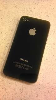   iPhone 4   16GB   Black (AT&T) Cracked Screen Needs Digitizer and LCD