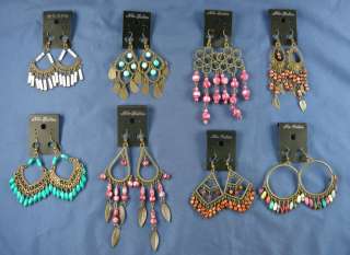 Lot of 16 Fashion Chandelier Earrings   Wholesale #16C  